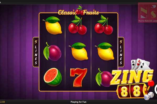 Khám Phá Thông Tin Về Quay Hũ Classic Fruits Zing88