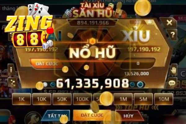 Chinh Phục Tựa Game Nỗ hũ Tài Xỉu Cùng Zing88