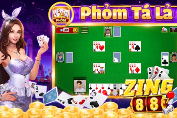 Bài phỏm online kiếm tiền - game đổi thưởng siêu hot tại Zing88