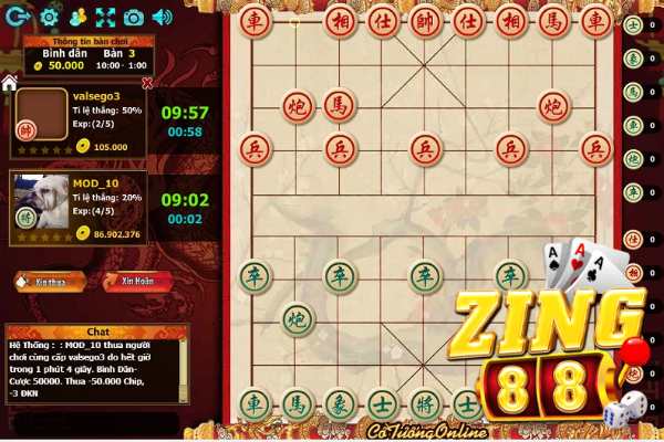 Đánh cờ tướng đổi thưởng cùng Zing88 - Chơi game nhận thưởng 