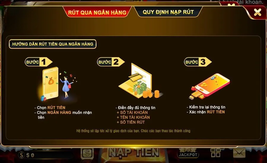 Hướng Dẫn Rút Tiền Zing88 Chi Tiết Từ A đến Z Cho Người Chơi